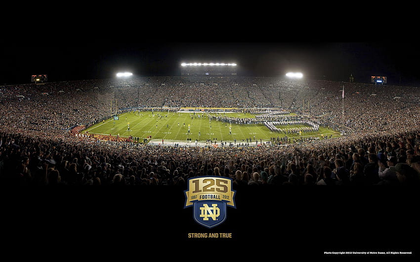 The Biggest Game in Years. Get Psyched., notre dame fighting irish football HD wallpaper