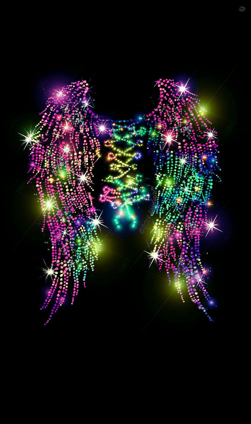 Rainbow corset galaxy I created for CocoPPa HD phone wallpaper