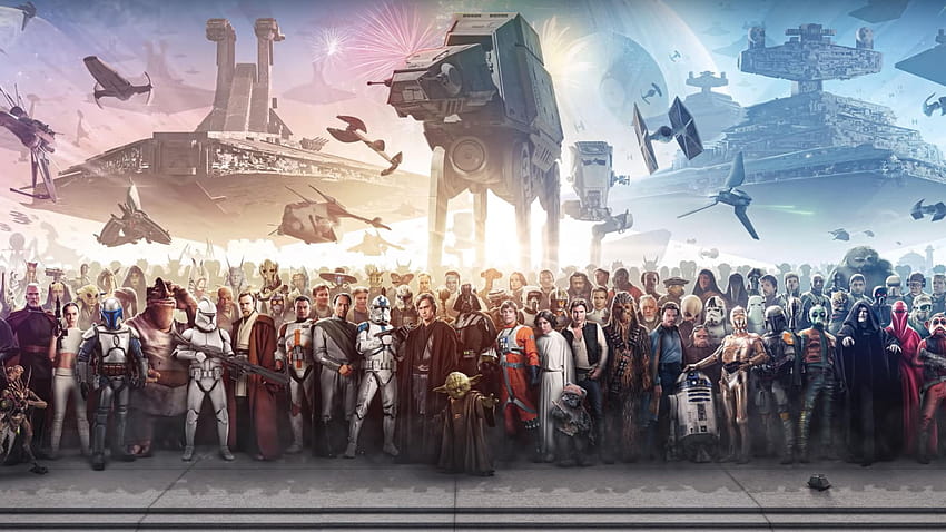 Episches Star Wars in einer Auflösung von 2560 x 1440, Star Wars 2560 x 1440 HD-Hintergrundbild