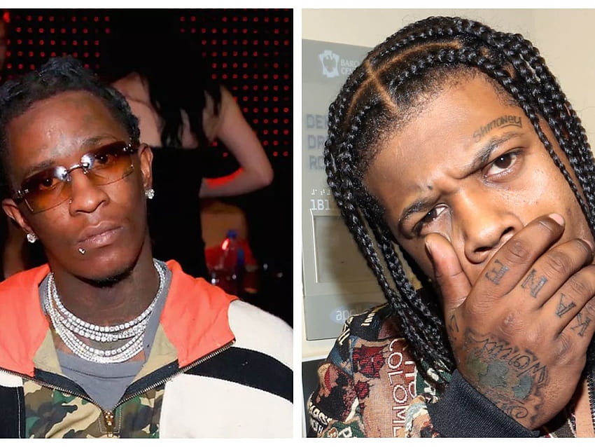 Young Thug gifts Rowdy Rebel with chains following his release from prison HD wallpaper