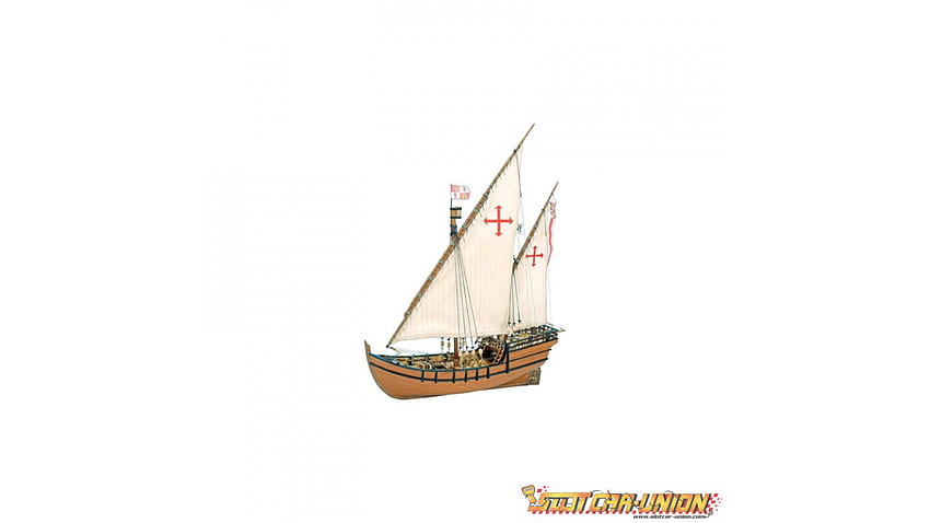 Artesanía Latina 22410 Wooden Model Ship: La Niña Caravel 1/65 HD wallpaper