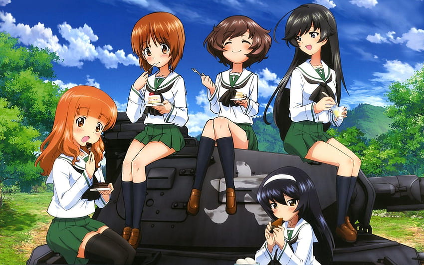 Girls und Panzer Full and Backgrounds HD wallpaper