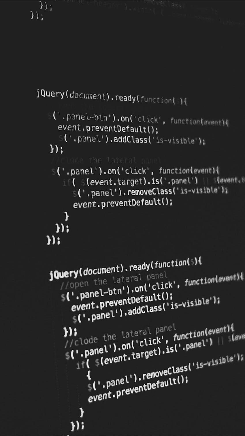 jQuery Code Computer Programming iPhone, programming code HD phone wallpaper