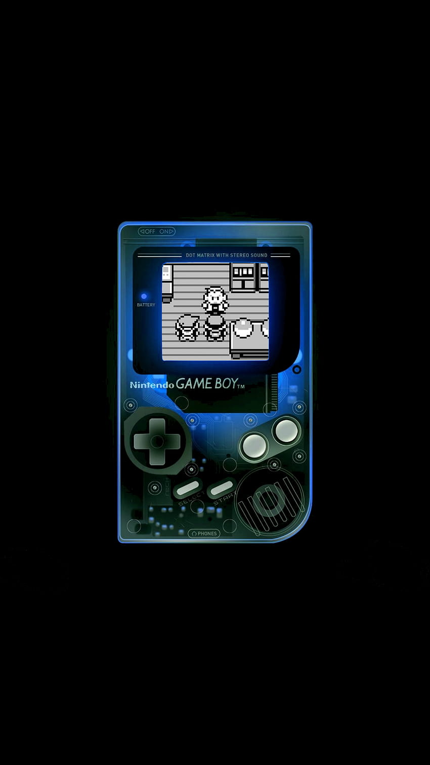 Nintendo Gameboy, pokemonowy telefon oled Tapeta na telefon HD