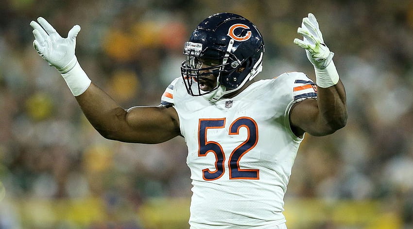 Khalil Mack hit the ground running for the Chicago Bears, khalil mack chicago bears HD wallpaper