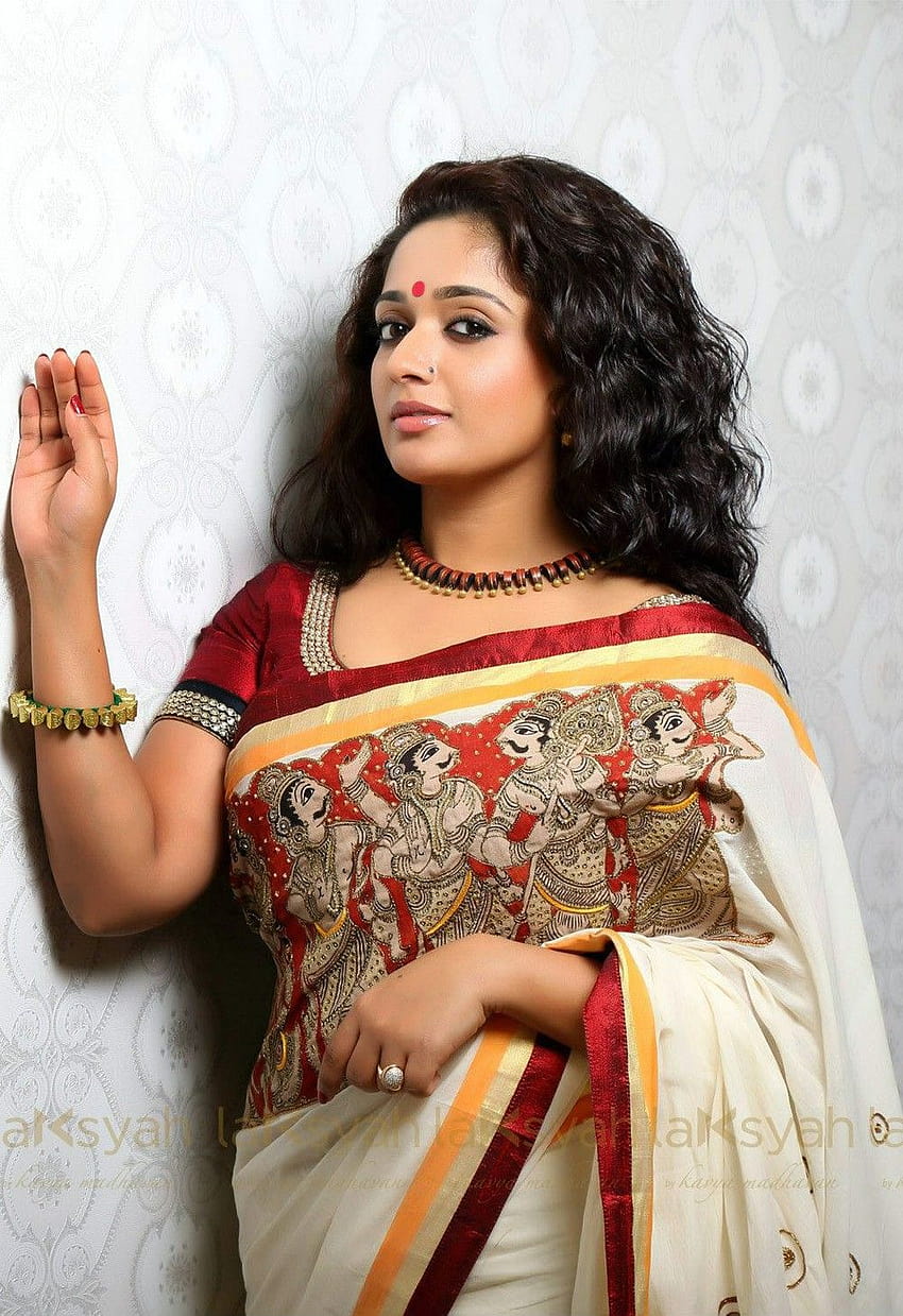 Kerala saree with peacock feather work | Kerala saree blouse designs, Saree  designs, Set saree