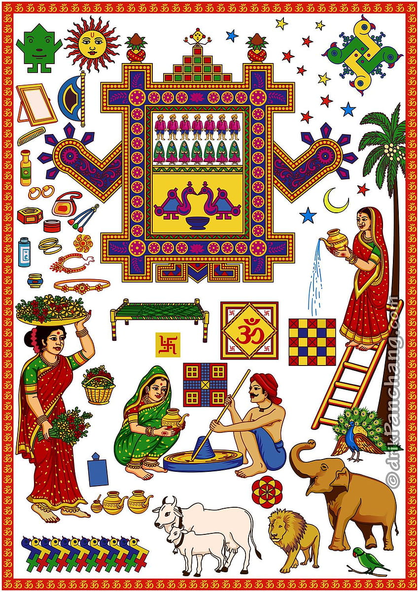 Calendario Ahoi Ashtami Puja, feliz radha ashtami fondo de pantalla del teléfono