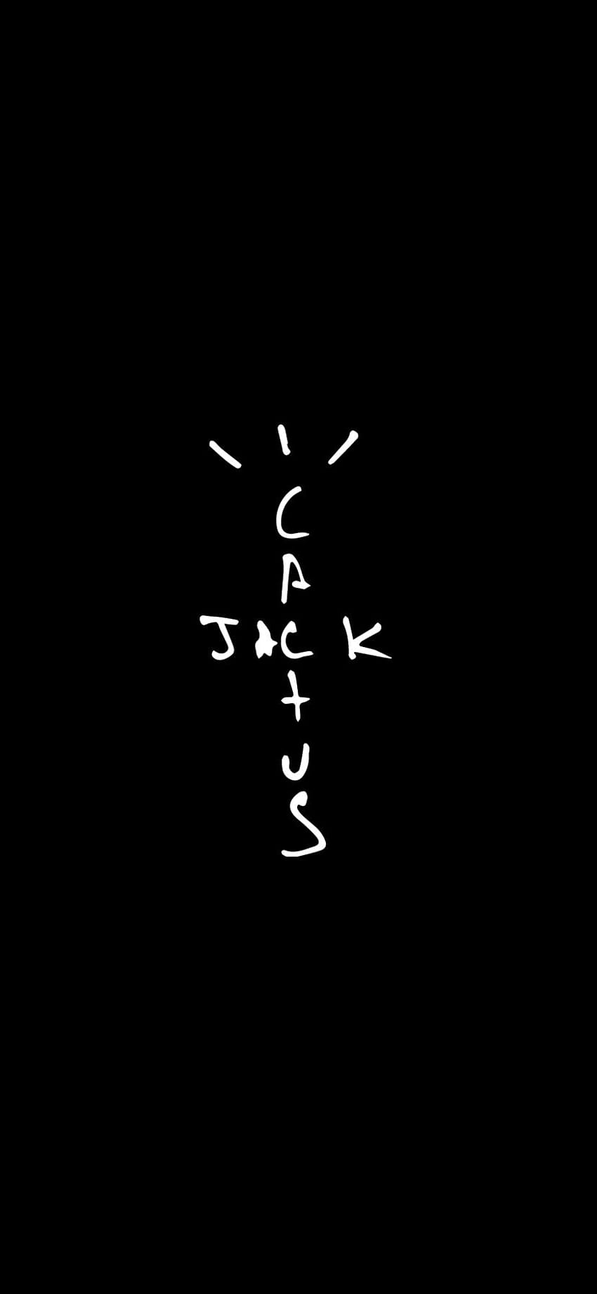 Dasar Cactus Jack iPhone, jack kaktus travis scott x air jordan 1 wallpaper ponsel HD