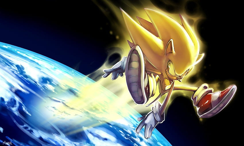 Cool Sonic, really cool super sonic HD wallpaper