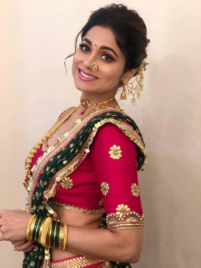 Shamita Shetty Dresses Up As A 'Marathi Mulgi' And Performs Lavani On Ganpati Special Episode Of Kundali Bhagya HD phone wallpaper