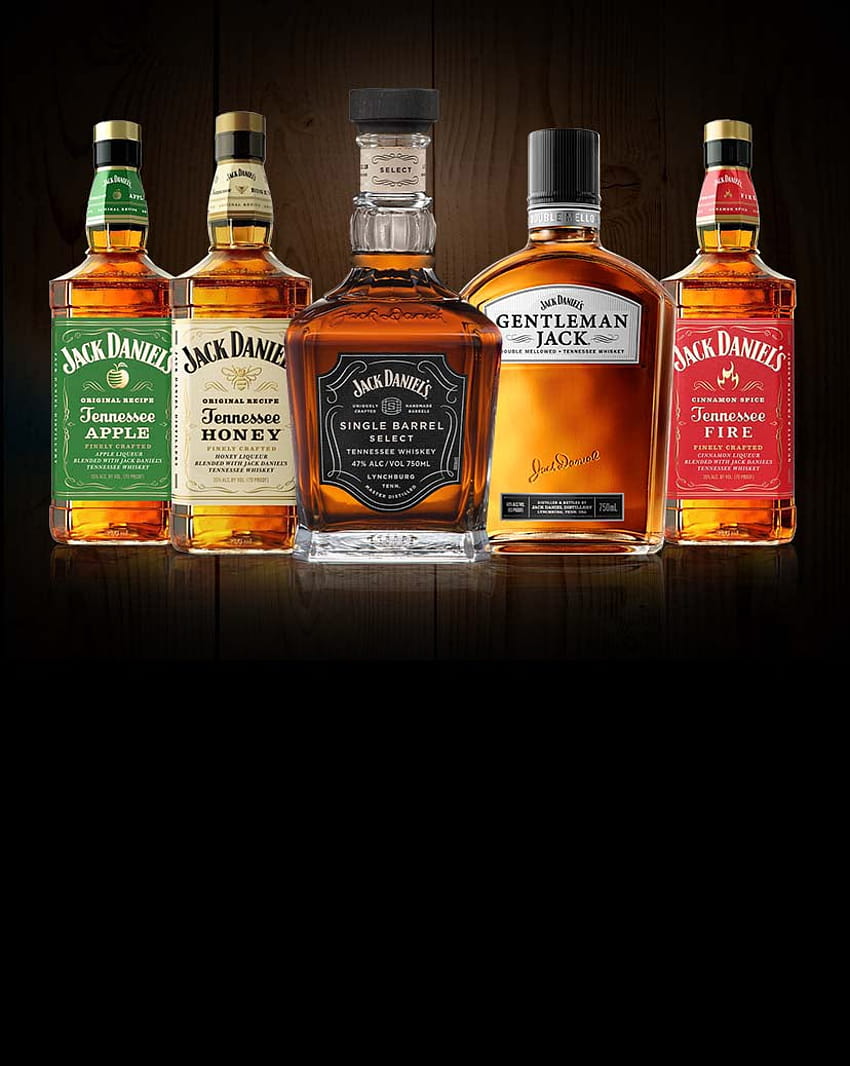 Пазарувайте уиски Jack Daniel's HD тапет за телефон