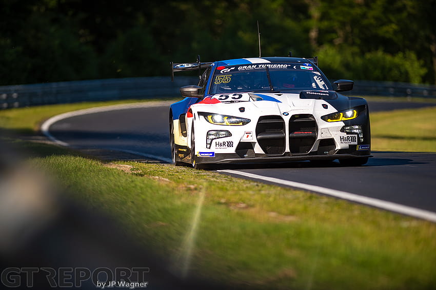 BMW M4 GT3 race debut postponed following practice accident HD wallpaper