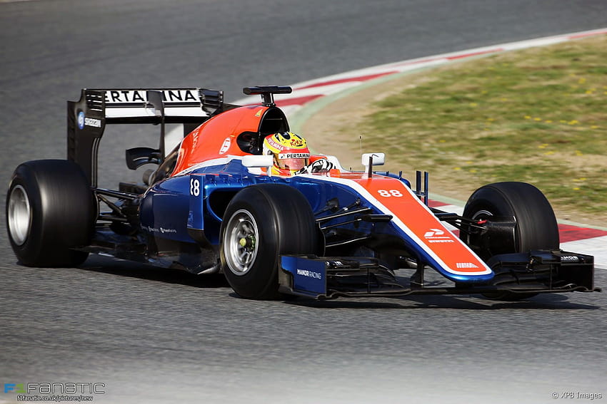 Rio Haryanto, Manor, Circuit de Catalunya, 2016 · RaceFans วอลล์เปเปอร์ HD