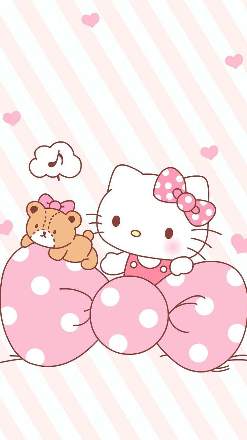 Hello Kitty Cute, hello kitty kawaii ipad HD тапет за телефон