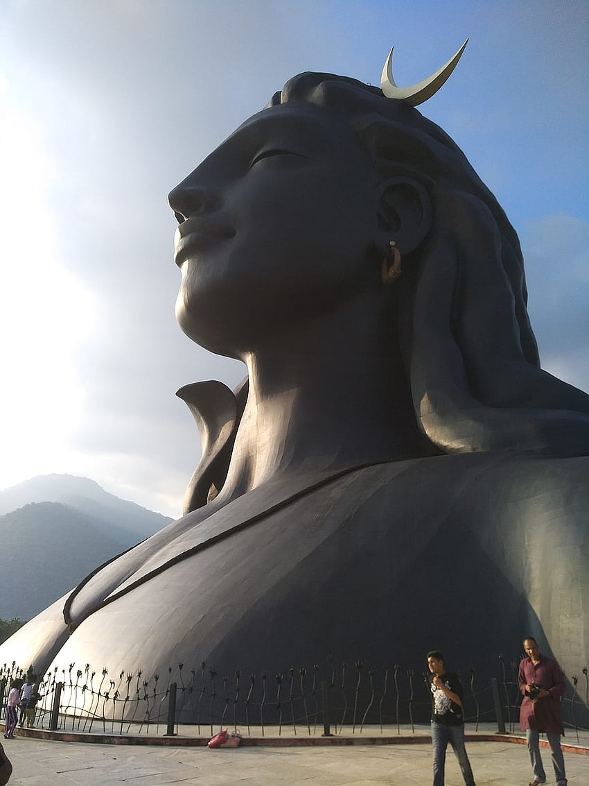 Arquivo: Estátua de Adiyogi no Isha Yoga center.jpg, telefone da estátua de adiyogi Papel de parede de celular HD