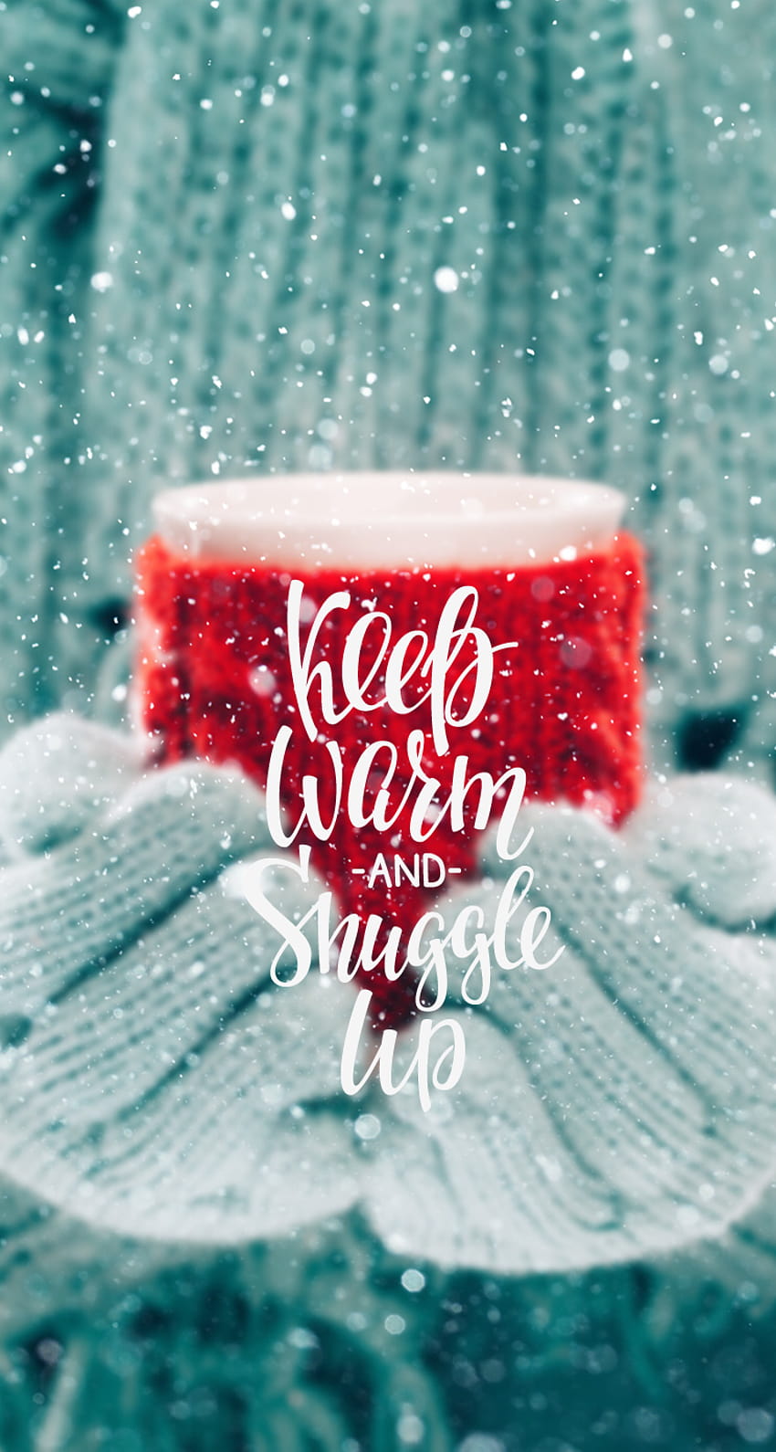 Keep warm and snuggle up, cozy winter iphone HD phone wallpaper