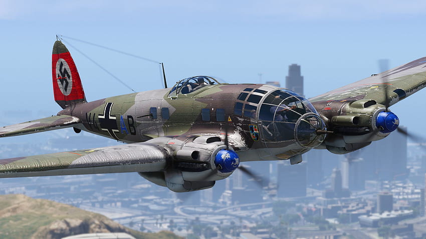 Heinkel He 111 H HD wallpaper
