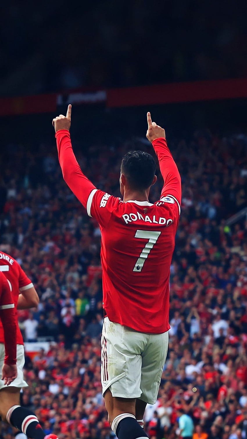 Ronaldo Manchester United, iphone del Manchester United Sfondo del telefono HD