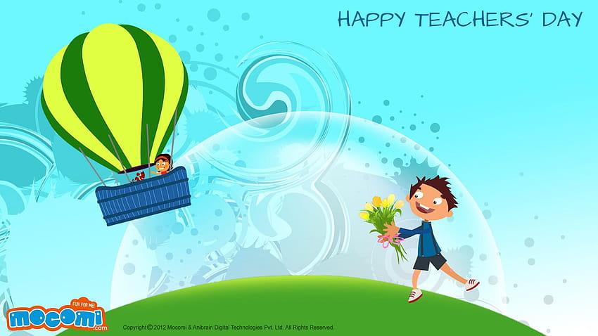 Happy Teachers' Day! 02 HD wallpaper