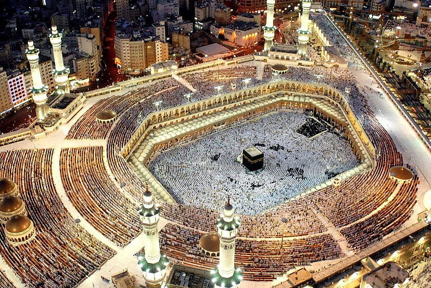 3D islámico: hermoso Hajj en fondo de pantalla