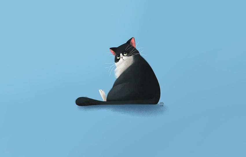 Fat Cats in Space on Dog HD wallpaper