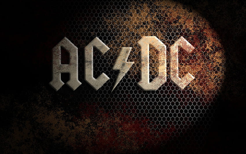 5 AC DC, acdc logo HD wallpaper