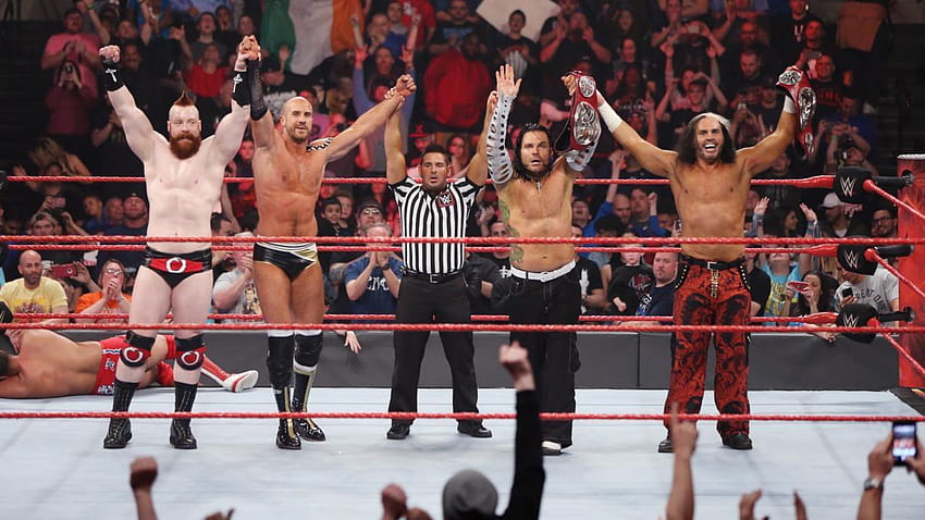 The Hardy Boyz, Cesaro & Sheamus vs. Luke Gallows, Karl Anderson, cesaro and sheamus wwe HD wallpaper