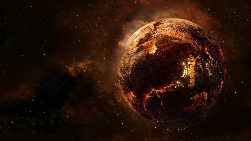 Les scientifiques craignent que la planète Terre n'ait pas beaucoup de temps, fin de la terre Fond d'écran HD