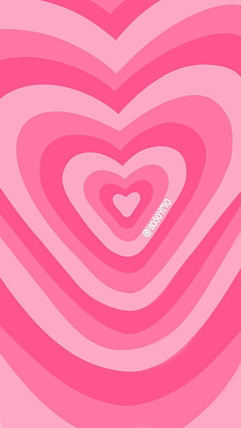 35 Pink Aesthetic Pictures  Layered Heart Shapes Wallpaper for Phone   Idea Wallpapers  iPhone WallpapersColor Schemes