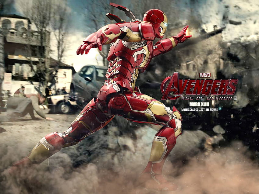 Hot Toys เผย Iron Man Mark XLIII ของ Avengers: Age of Ultron, iron man mark 46 วอลล์เปเปอร์ HD