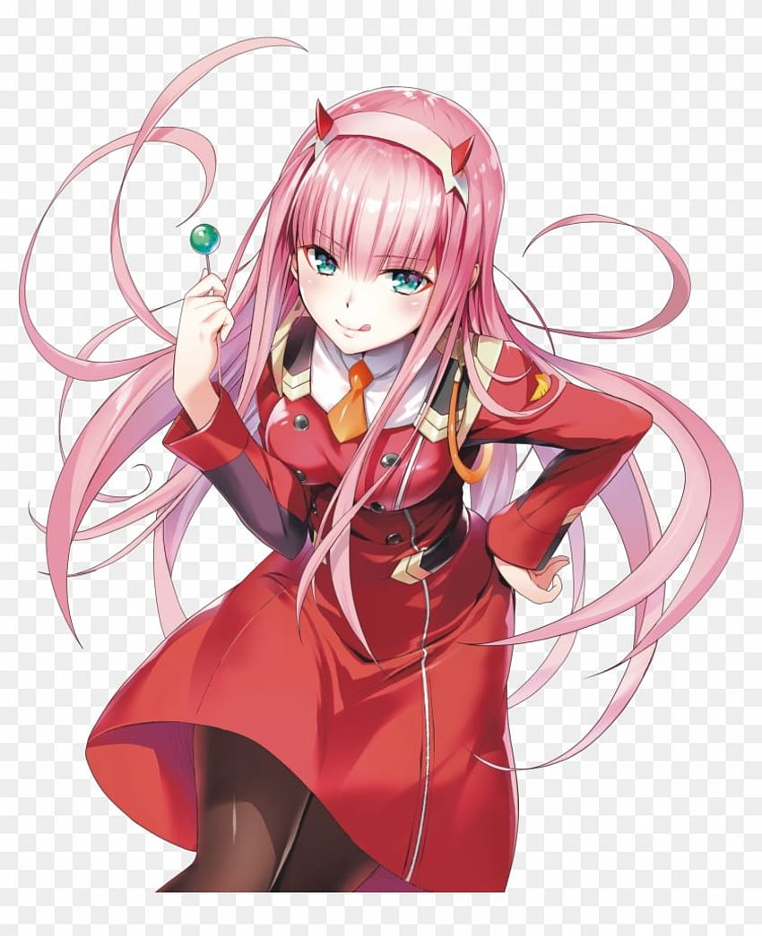 Anime, Darling In The Franxx, Zero Two , Png , Transparent, pink kawaii zero two HD phone wallpaper