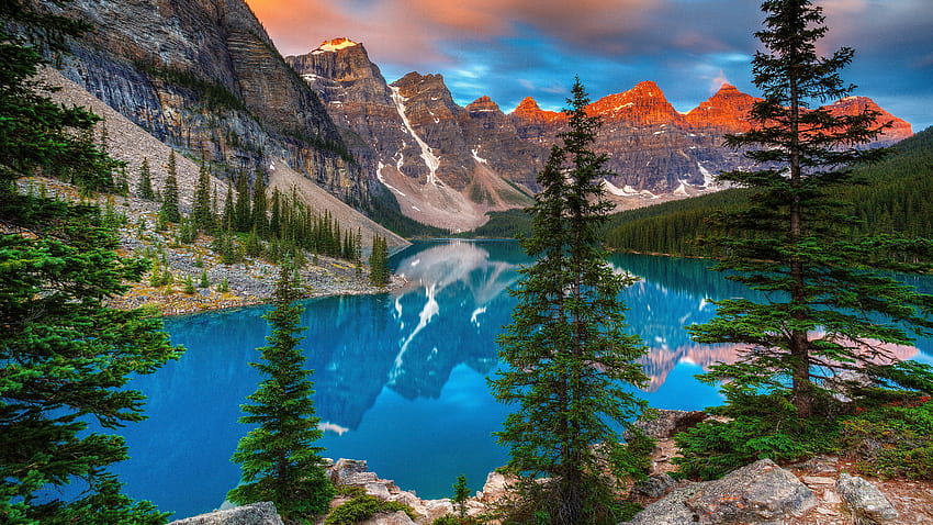 2417 mountain blue lake backgrounds HD wallpaper | Pxfuel