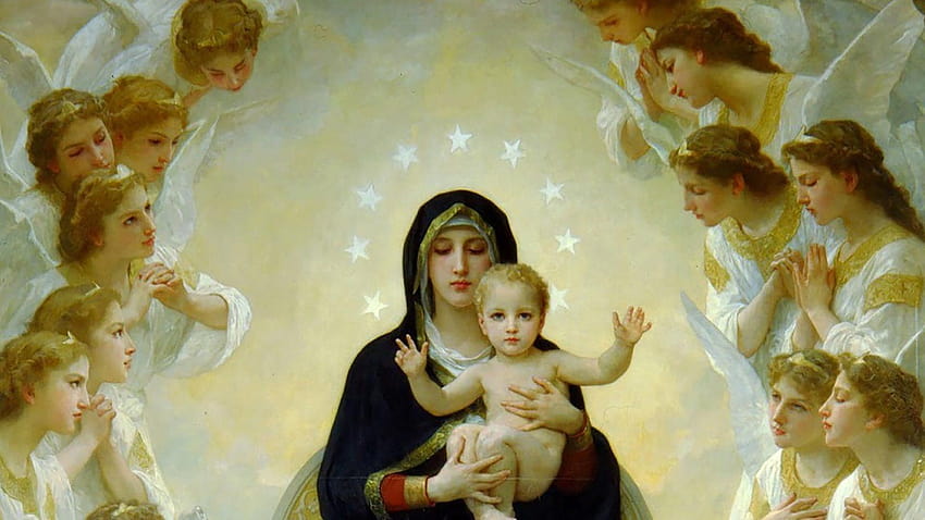 Santa María, Madre de Dios, maria madre de jesus HD wallpaper