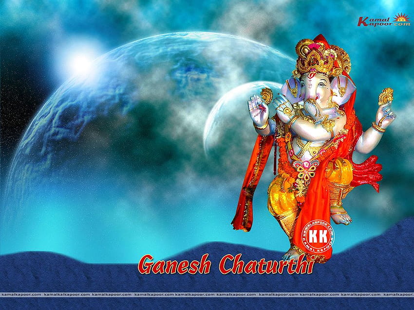 Ganesha full screen , Shri Ganesh Chaturthi Pict… HD wallpaper