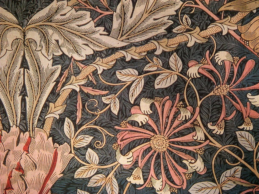 Zentangle: William Morris HD wallpaper