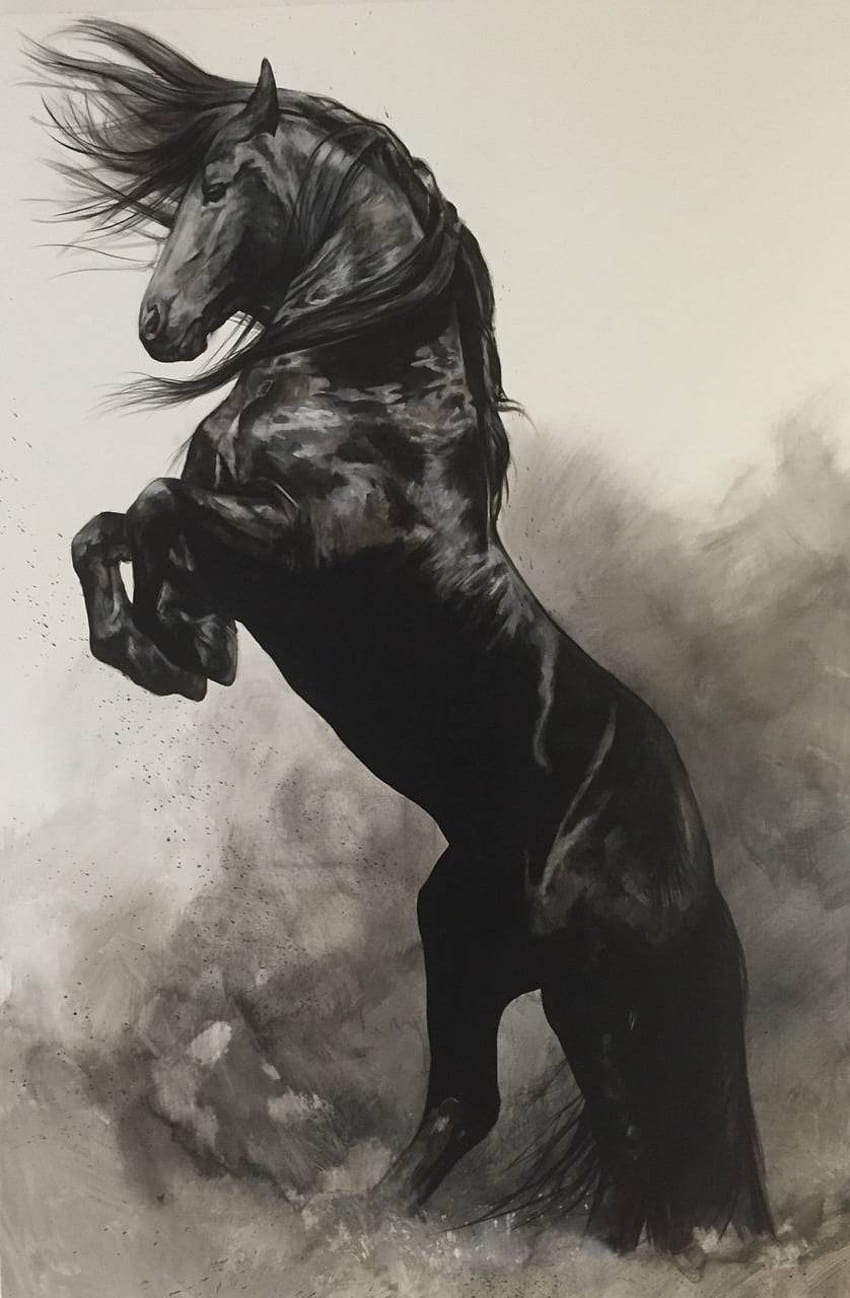 Black Horse par RJSunsetSingh ... zedge, cheval de beauté noir Fond d'écran de téléphone HD