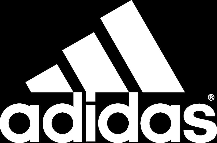 Minero hablar intencional Logotipo de adidas, blanco y negro adidas fondo de pantalla | Pxfuel