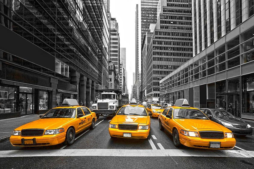 Foto New York City Taxi autorstwa LoveAbode, New York Cab Tapeta HD
