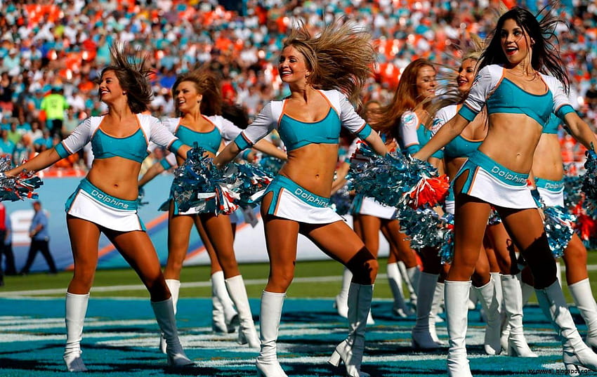 Miami Dolphins Cheerleader heißeste NFL – Webenty HD-Hintergrundbild