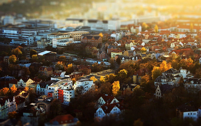 Germany Jena Thuringia Deutschland City Autumn, autumn town HD wallpaper