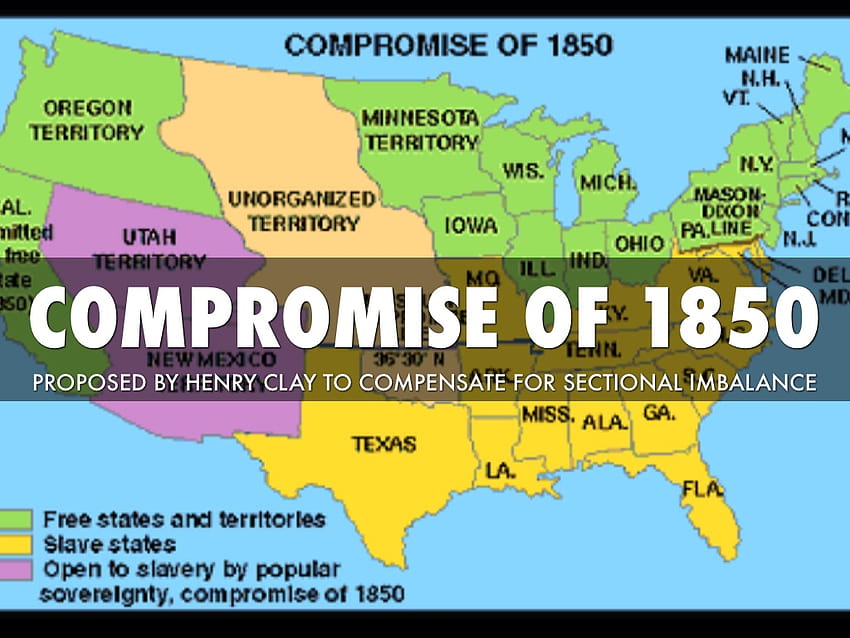 Kompromis z 1850 roku autorstwa Julie Madacki Tapeta HD
