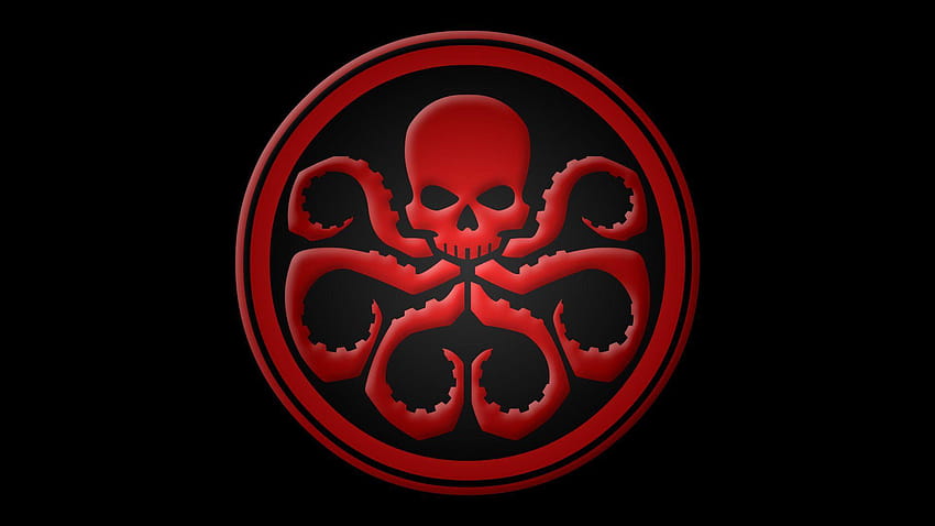Marvel Red Skull, logo hydry Tapeta HD