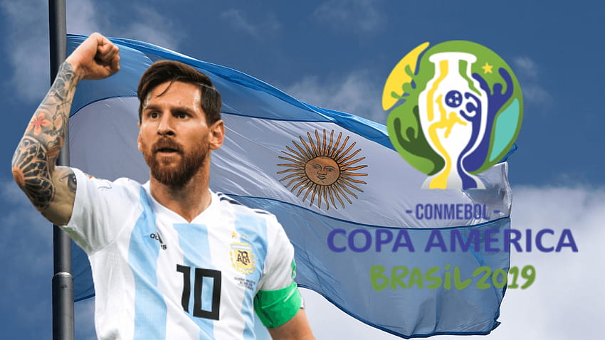 CONMEBOL Copa America 2019 maskotka, wektor logo i Tapeta HD