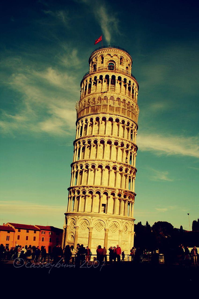 Pisa Tower, Pisa, Italy, menara pisa HD phone wallpaper