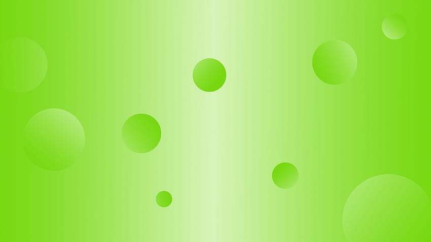 grüne Blasen HD-Hintergrundbild