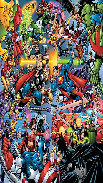 Marvel Vs Dc Iphone Hd Wallpapers Pxfuel