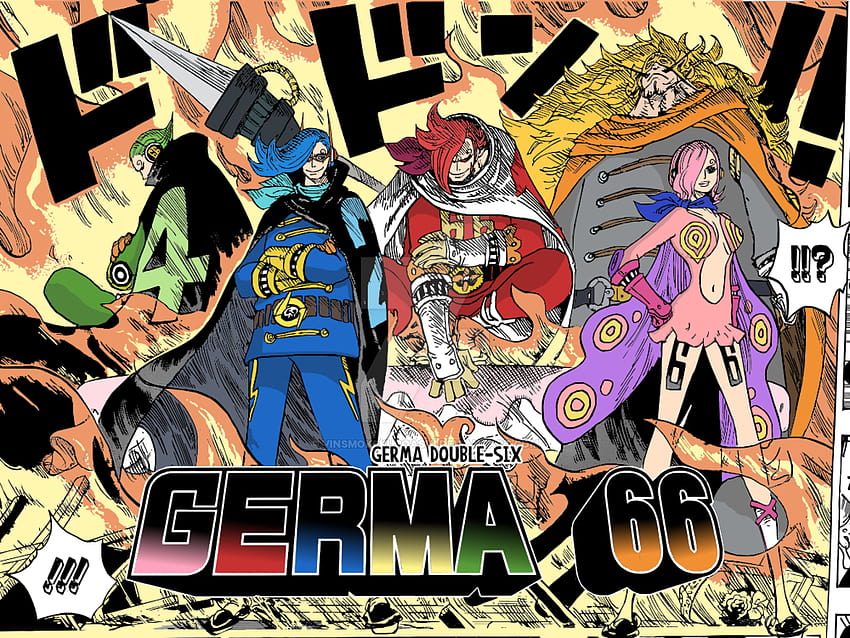 Germa 66 vs Rob Lucci e Vergo papel de parede HD