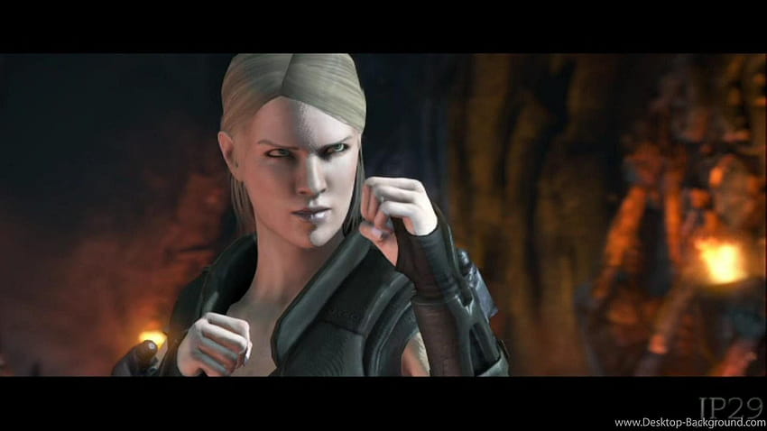 Mortal Kombat X : Sonya Blade Всички интро диалози HD тапет