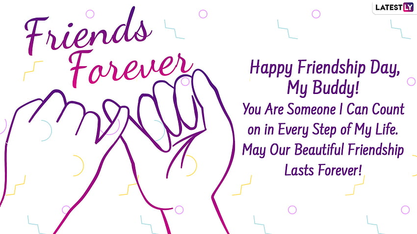International Friendship Day 2021 Greetings: WhatsApp Messages, , Telegram Stickers, Quotes and SMS to Your Best Pals, happy friendship day 2021 HD wallpaper