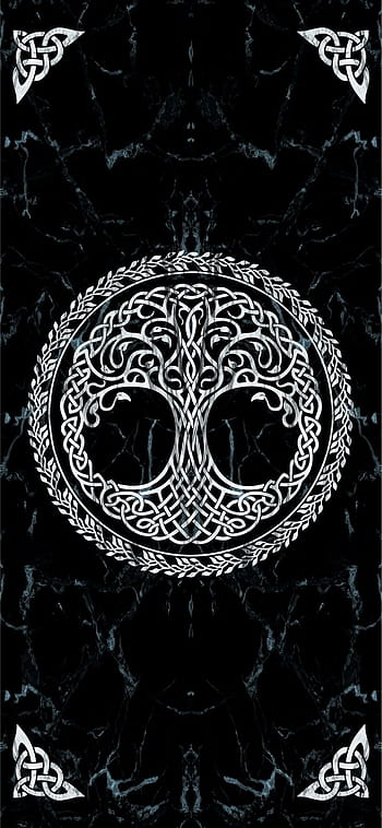 Dark runic symbols wallpaper  Stock Illustration 65308500  PIXTA